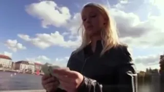 Beauty Gives Wet And Tenacious Public Oral-stimulation