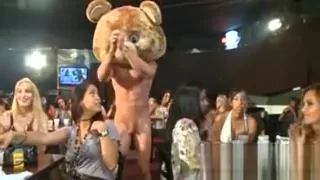 Group Of Cfnm Amateur Babes Sucking Stripper Cock In Public