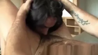 Slut gets ass fucked after sucking cock