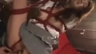 Asian bdsm pussy toying bondage