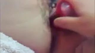 Fingering My Girlfriends Pussy Close Up