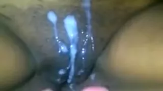 Cumming All Oover My Ebony Girlfriend