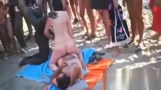 Fucking At The Beach In Public