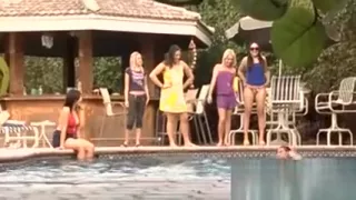 Luscious gal is garments sucks