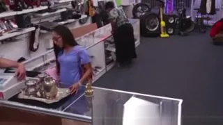 Nurse talked into selling her panties in pawnshop