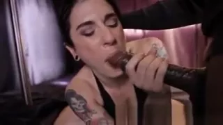 Cock hungry tattood emo goth wants BBC