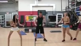 Real amateur teen babes exercising