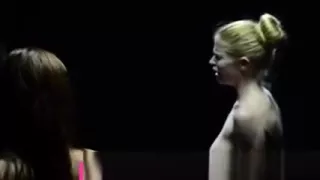 Mormon lesbian amateur couple licking pussy for voyeur