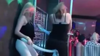 Glam lesbians finger fuck