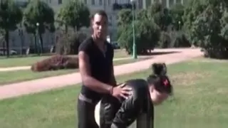 Cute brunette babe gets a big black dick