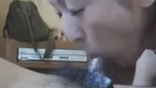 Small cock sucking for cum