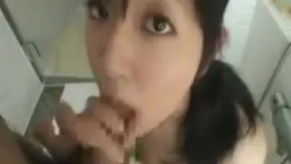 Yuki Aito amateur teen asian does blowjob