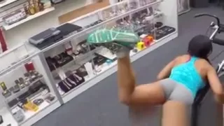 Ebony babe fucked by pawnshop broker