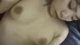 Cute Asian teen gets drilled at home then goes to another t