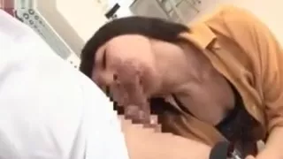 Cock starved asian slut deep throating jizz loaded dick