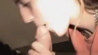 Brunette Street Whore Slurps On Strangers Pole Pov