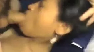 Nasty Asian Brunette Hoe Gets Her Face