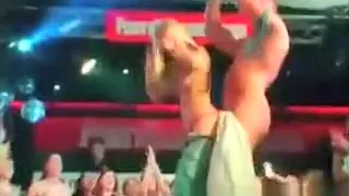 Stripper Undressing Sexy Slut