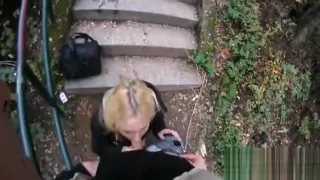 Skillful Pickuper In Spy Glasses Scores And Bonks A Teen