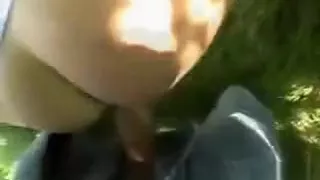 Hot Blonde Slut Outdoors Pussy Spread