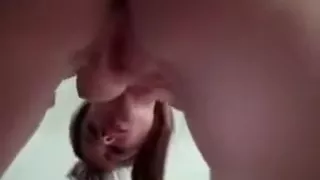 Hot Brunette Hoe Sucks Hard Cock