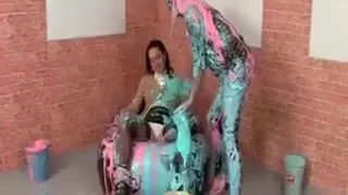 Fetischsex, Lesbensex, Schmerz