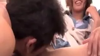 Shy Teen Asian Gets Cunt Licked And Spread In Threesome