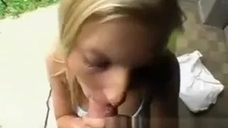 Leggy Amateur Bombshell Banged In Public