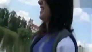 Brunette Teen Gives Head And Rides Dick On Her Sailboat For