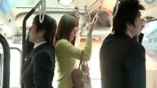 Japanese Babe Gets Totally Manhandled By Excited Dudes