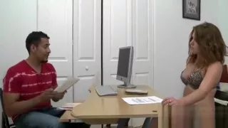 Wild Chick Has A Thrilling Casting Session With Hung Stud