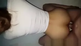 Amateur Girl Gets Assfucked And Cum On Her Belly