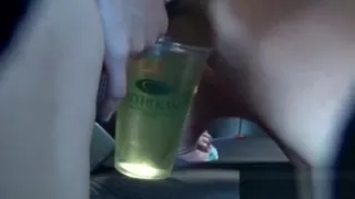 Strange Asian Pee Cup