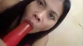Dirty Asian Practicing Oral