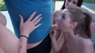 The Droned Girls Get Even With The Pervy Neighbour