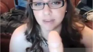 Thick Nerd Being Naughty