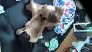 Strapon Asian Fucks Cunt