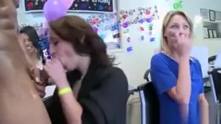 Horny Party Sluts Sucking