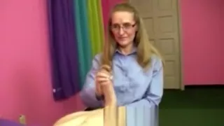 Blonde Frauen, Cougar, Handarbeit, Reife Frauen, Öl