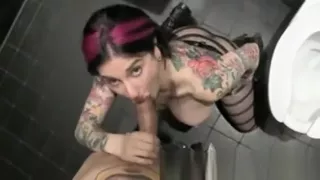 Sexy Emo Alternative Sucking On Dick