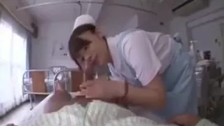 Skinny Oriental Teen With Pigtails Delivers A Special Blowj