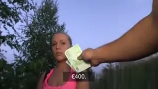 Lara _ Hot Amateur Blonde Running And Flashing Her Boobs In