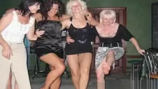 Group Of Hot Babes Showing Off Their Tits At The Club