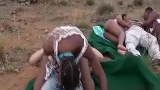 Hard Licking Ebony Woman Gets Facial