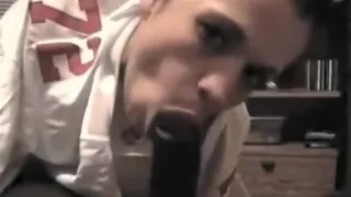 She Trips Him Then Hurts On Him Until He Cums