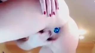 Hot Babe Enjoys Her Toy Like Her Ex Hard Cock