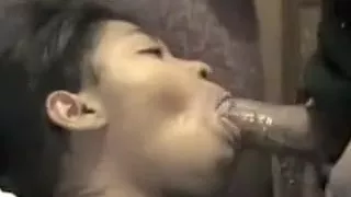 Ebony Blowjob And Facial