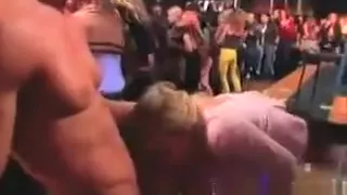 Sexy Strippers Making Show At Orgy