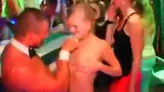 Sinful Party Girls Have Fun With Strippers At Orgy