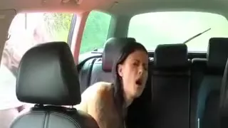 Hot Amateur Fucked On Backseat